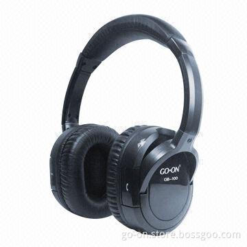 RF Wireless Headphone for Car DVD System, 12V DC Transmitter